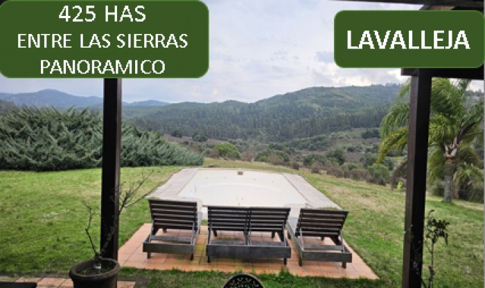 LAVALLEJA 425 HAS ENTRE LAS SIERRAS PANOR&Aacute;MICO